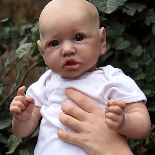 22'' Super Realistic Diana Silicone Body African American Reborn Baby Girl With Free Gift Box