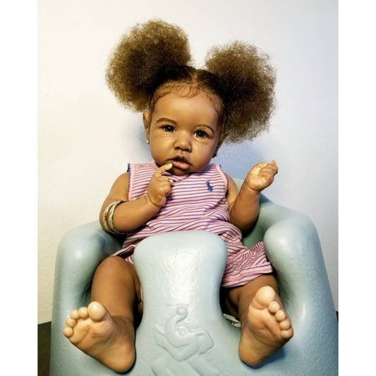 22'' Little Jeremy Lifelike Soft Weighted Body Handsome Reborn Toddler Baby Boy Toy